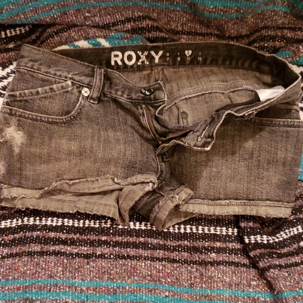 Roxy Distressed Shorts